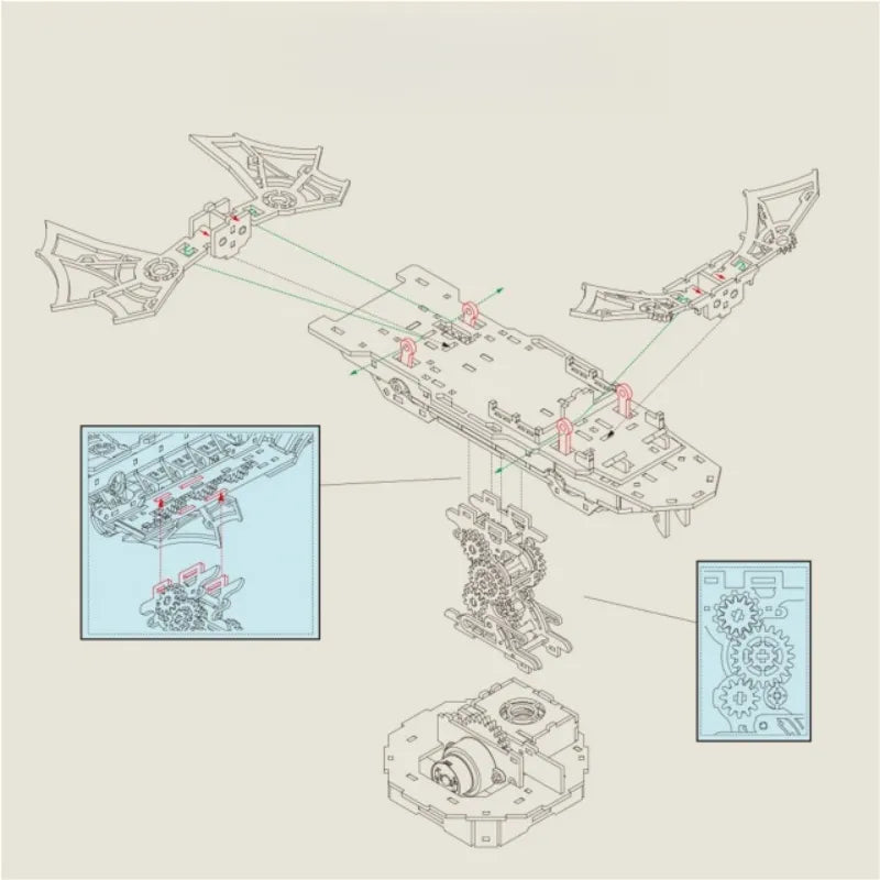 Wind Voyager 3D Wooden Puzzle