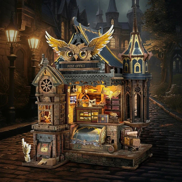 Owl Post Office 3D Wooden Puzzle