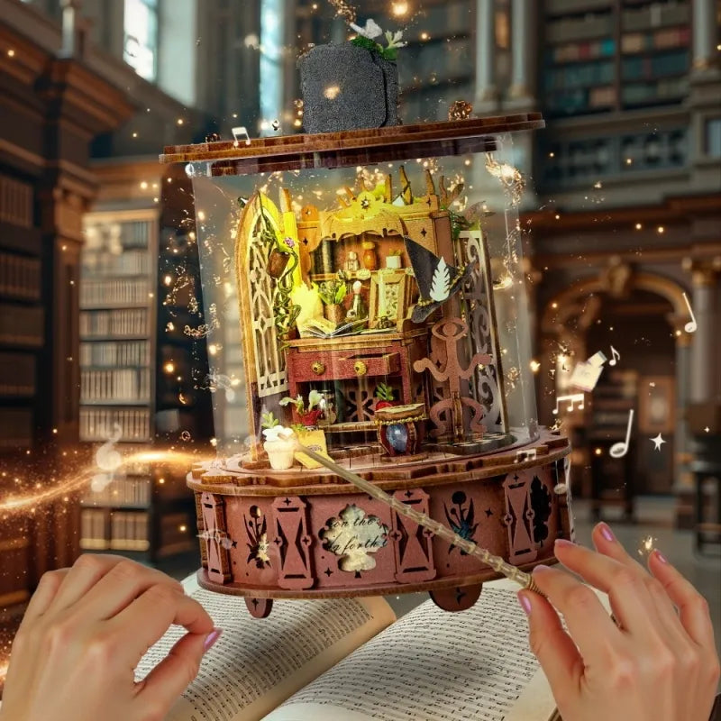 Magic Music Box 3D Wooden Puzzle