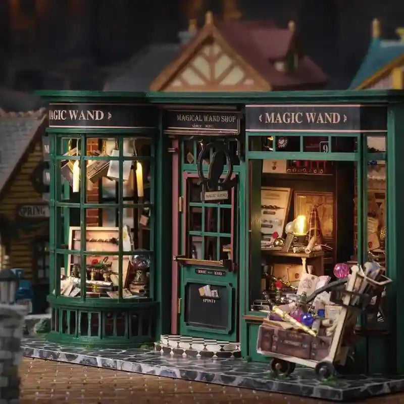 The Grand Magic Wand Emporium Miniature House Kit
