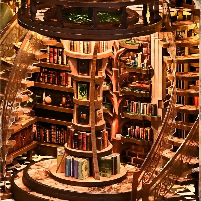 The Elder Oak Book Nook Kit | Tree Library