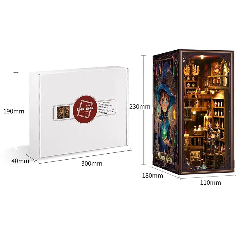 Alchemy Master book nook kit – detail view 6