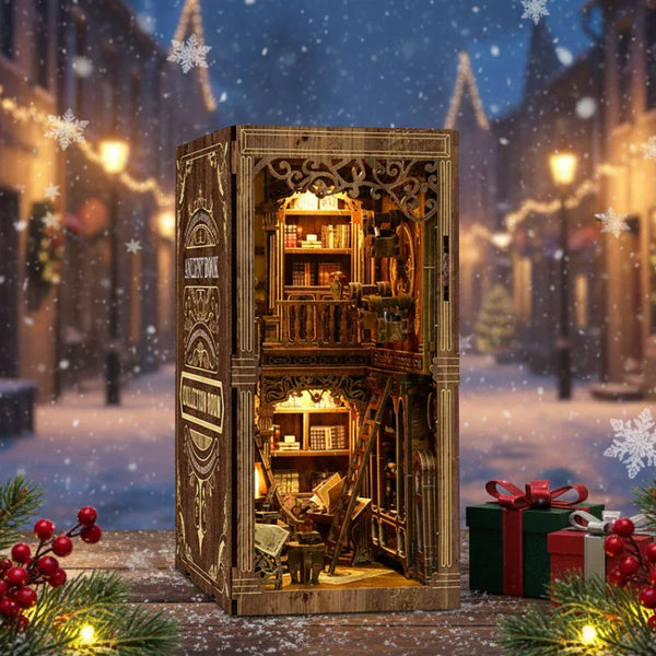 Ancient Book Collection Room Book Nook Kit