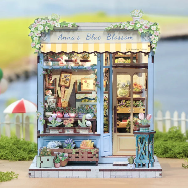 Anna's Blue Blossom Book Nook Kit