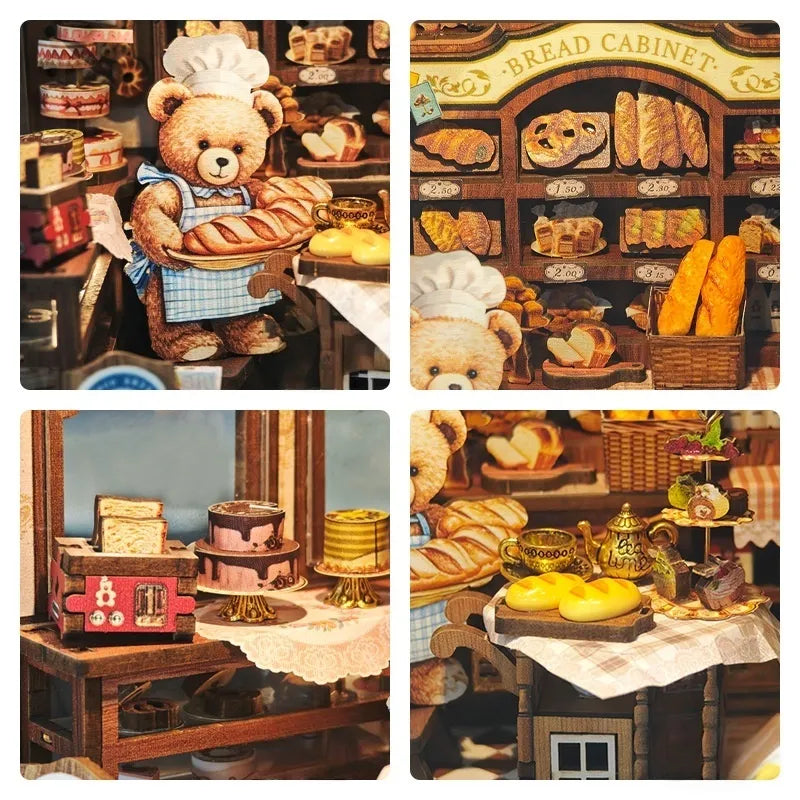 Bear Bakery Book Nook Kit
