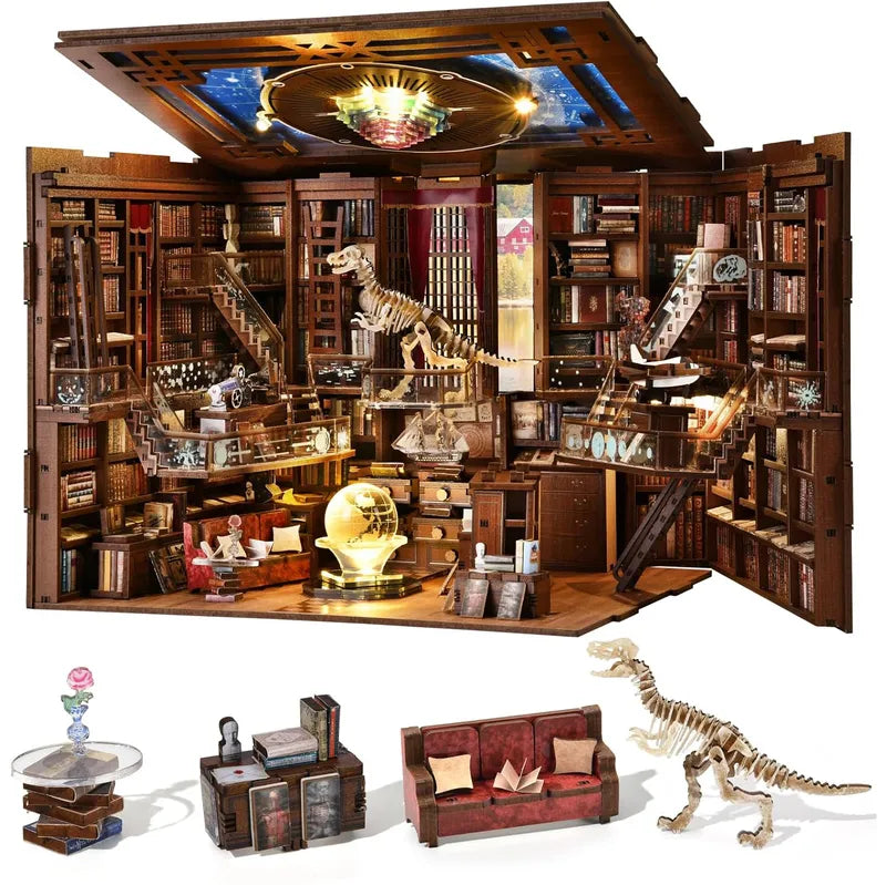 Beyond Library Max book nook kit – detail view 3