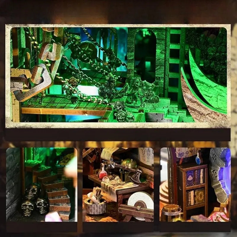 Blade and Magic Book Nook Kit
