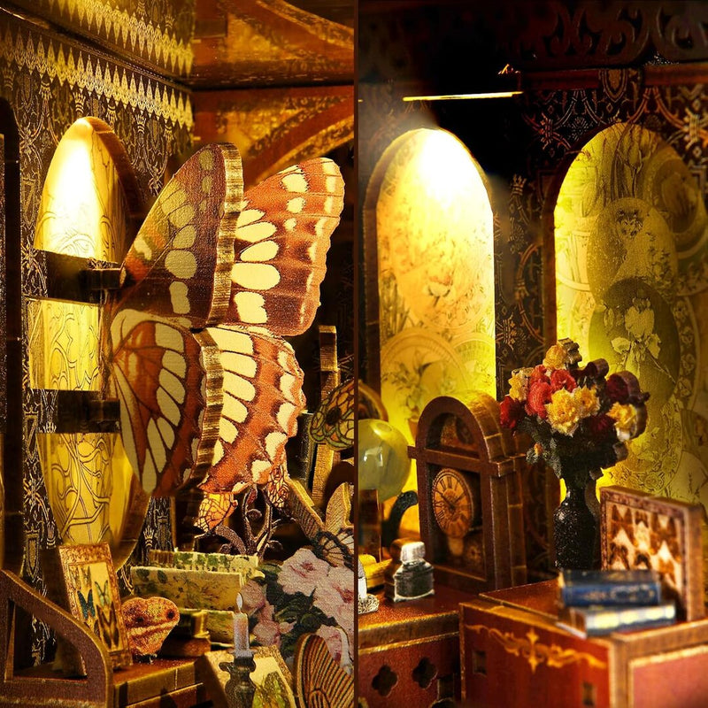 Butterfly Collection Room Book Nook Kit