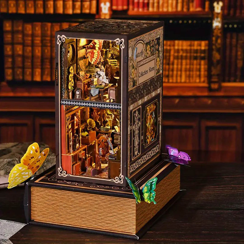 Butterfly Collection Room Book Nook Kit
