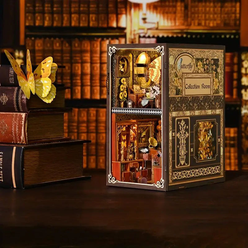 Butterfly Collection Room Book Nook Kit