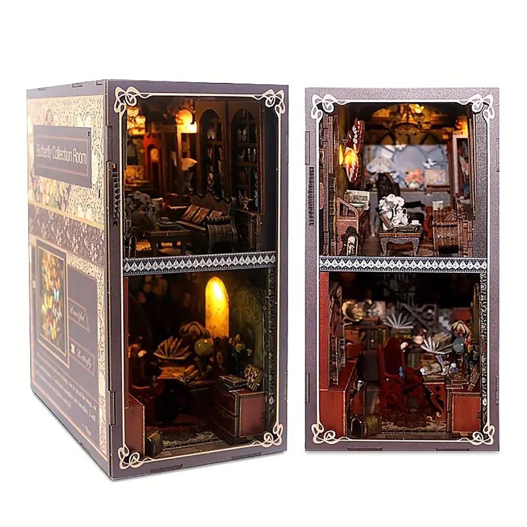 Butterfly Collection Room Book Nook Kit