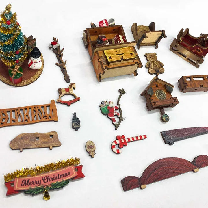 Christmas Jingle Cabin Book Nook Kit