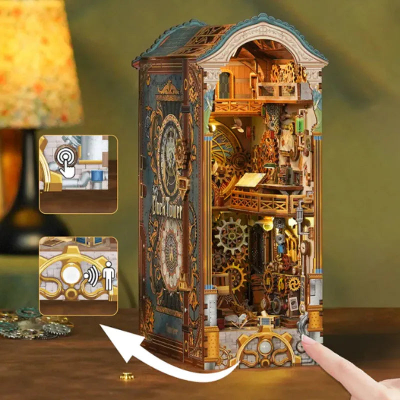 Clock Tower Book Nook Kit