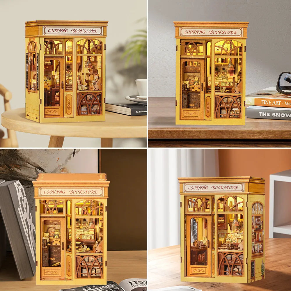 Cooking Bookstore Book Nook Kit