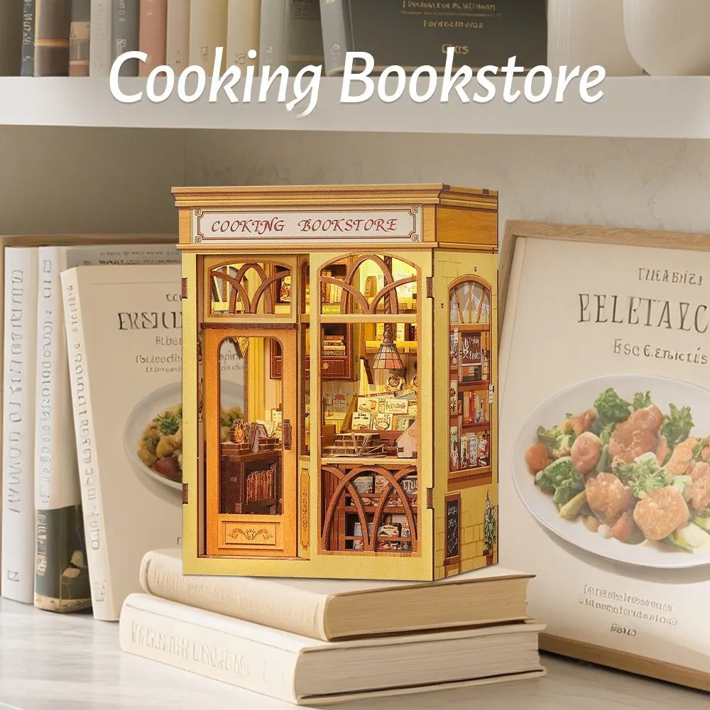 Cooking Bookstore Book Nook Kit