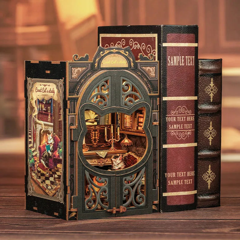 Count Cat's Study Book Nook Kit