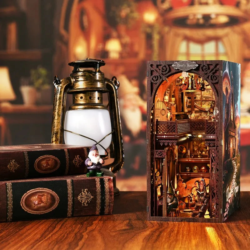 Dwarf's House Book Nook Kit