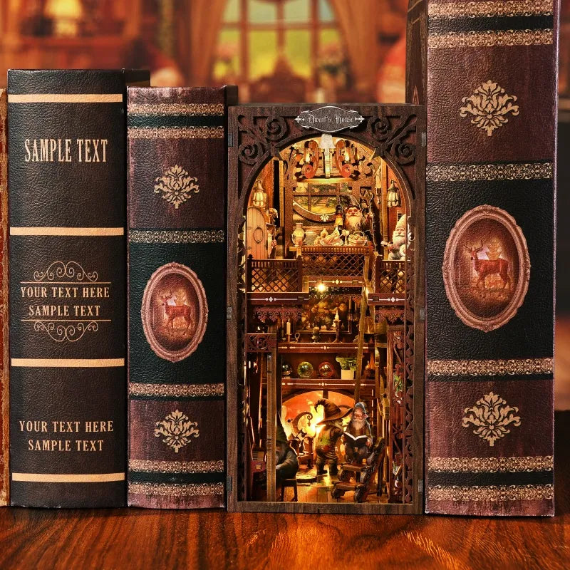 Dwarf's House Book Nook Kit