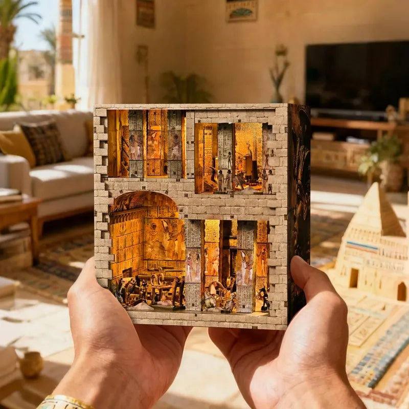 Egyptian Pharaoh's Tomb Book Nook Kit
