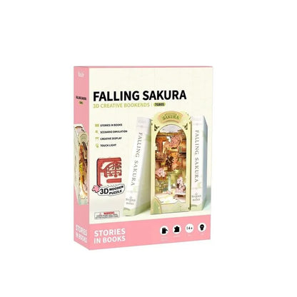 Falling Sakura Book Nook Kit