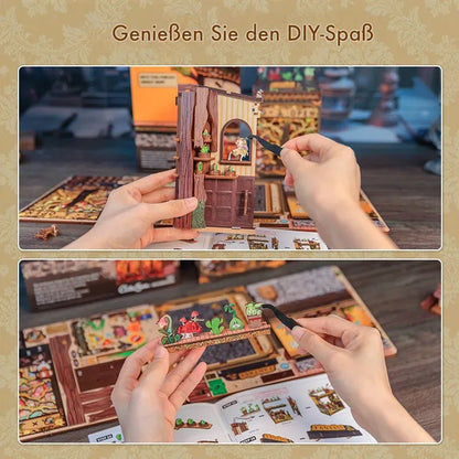 Fantasy Plant Shop Book Nook Kit