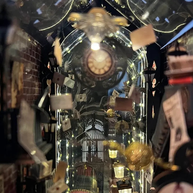 Book Nook - Piattaforma del Treno Fantasy