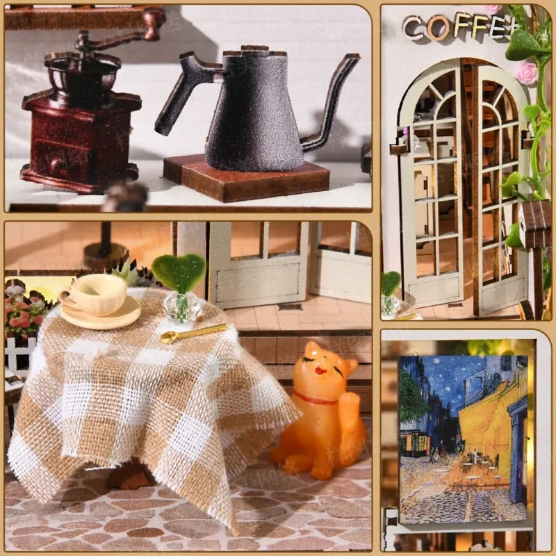 Coffee Garden Book Nook Kit