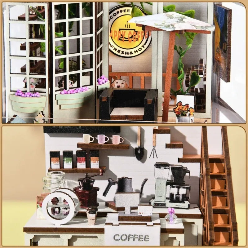 Coffee Garden Book Nook Kit
