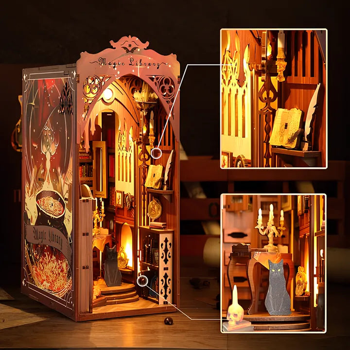 Magic Library Book Nook Kit
