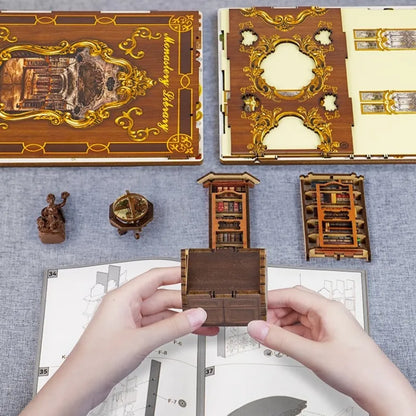 Monastery Library Book Nook Kit