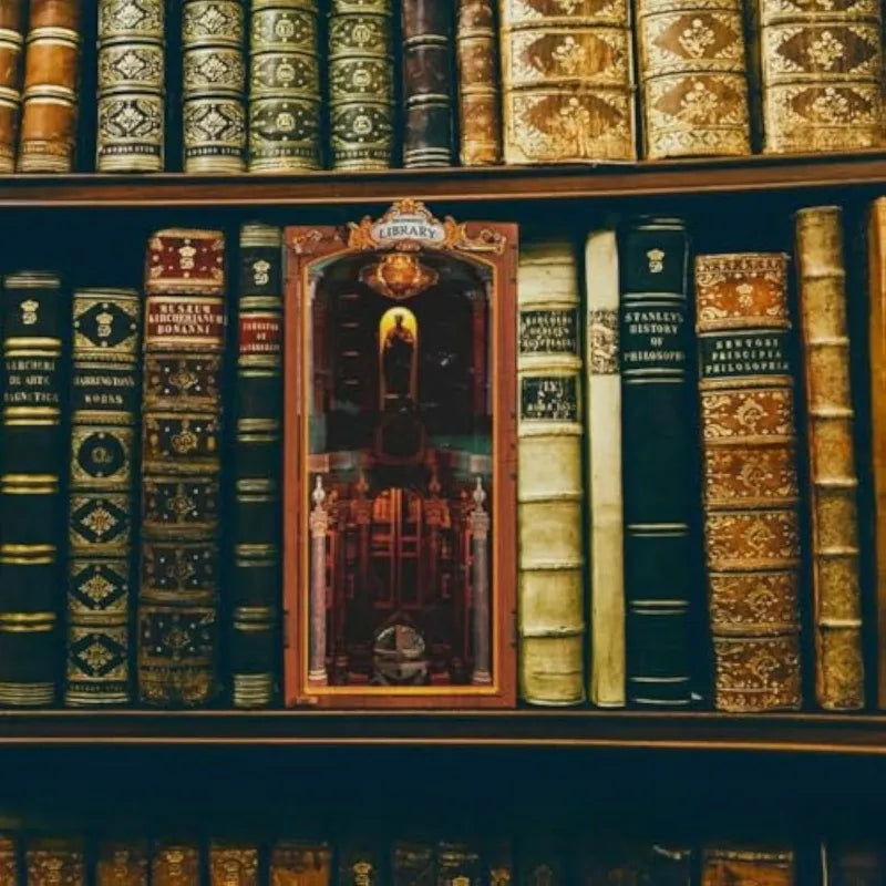 Monastery Library Book Nook Kit
