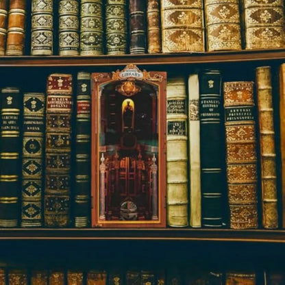 Monastery Library Book Nook Kit