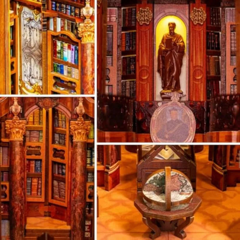 Monastery Library Book Nook Kit