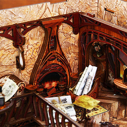 Painter's Day at Dusk Book Nook Kit