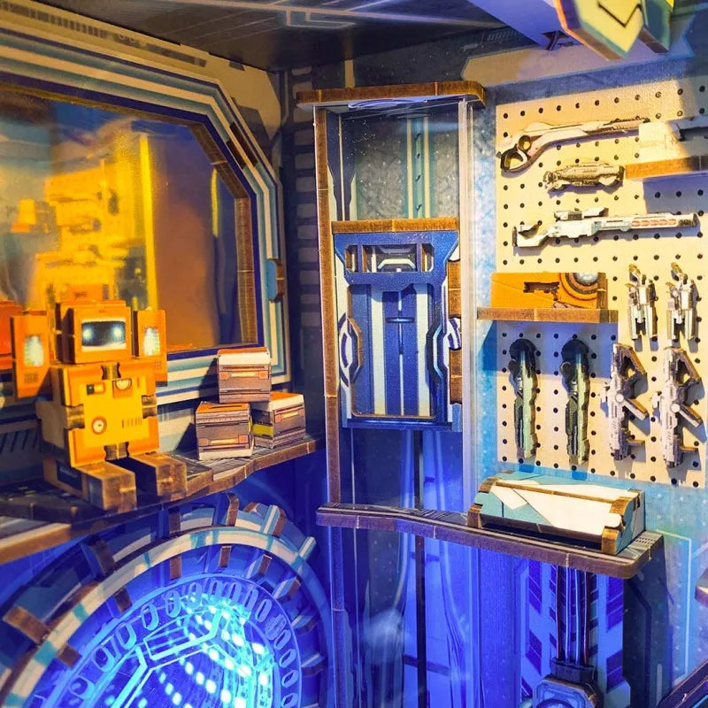 Planetary Era Book Nook Kit