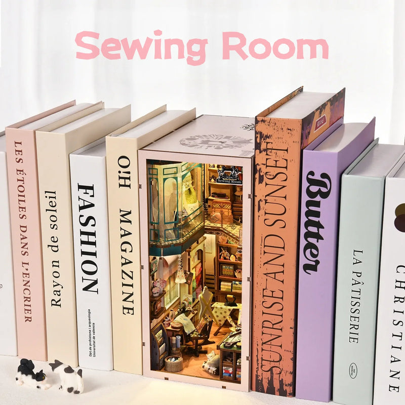 Sewing Room Book Nook Kit