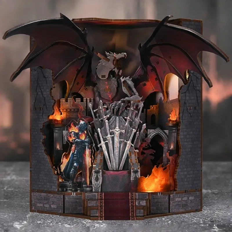 Throne of Blade Book Nook Kit