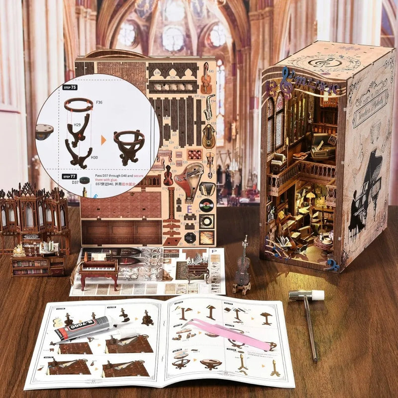 Timeless Melody Book Nook Kit