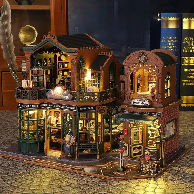 Twilight Book City Miniature House Kit