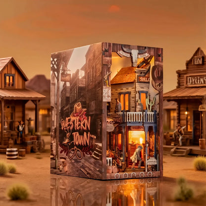 Western Town Book Nook Kit