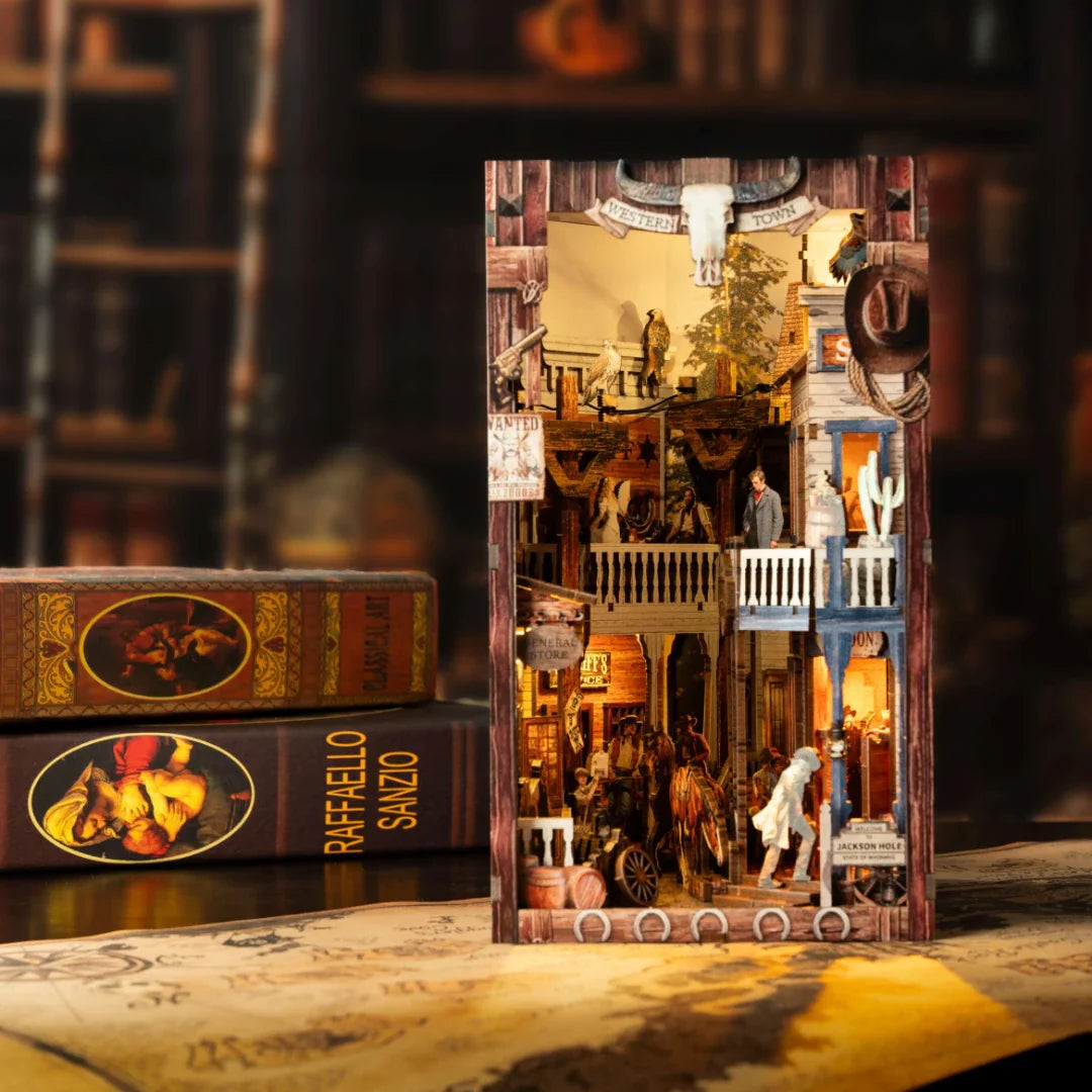 Western Town Book Nook Kit