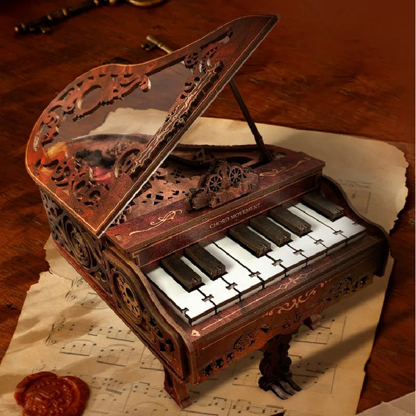 Chord Movement Piano 3D Wooden Puzzle
