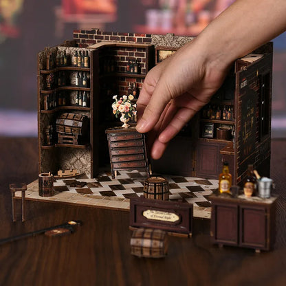 Corner Tavern Miniature House Kit