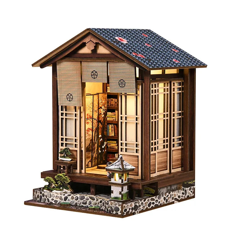 Moss-Lantern Harmony Garden Miniature House Kit