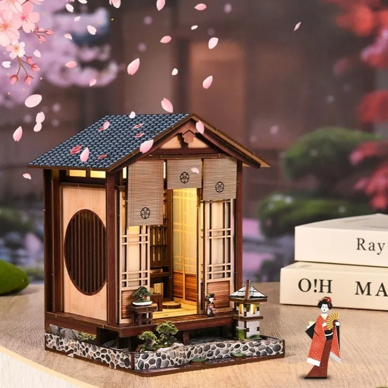 Moss-Lantern Harmony Garden Miniature House Kit