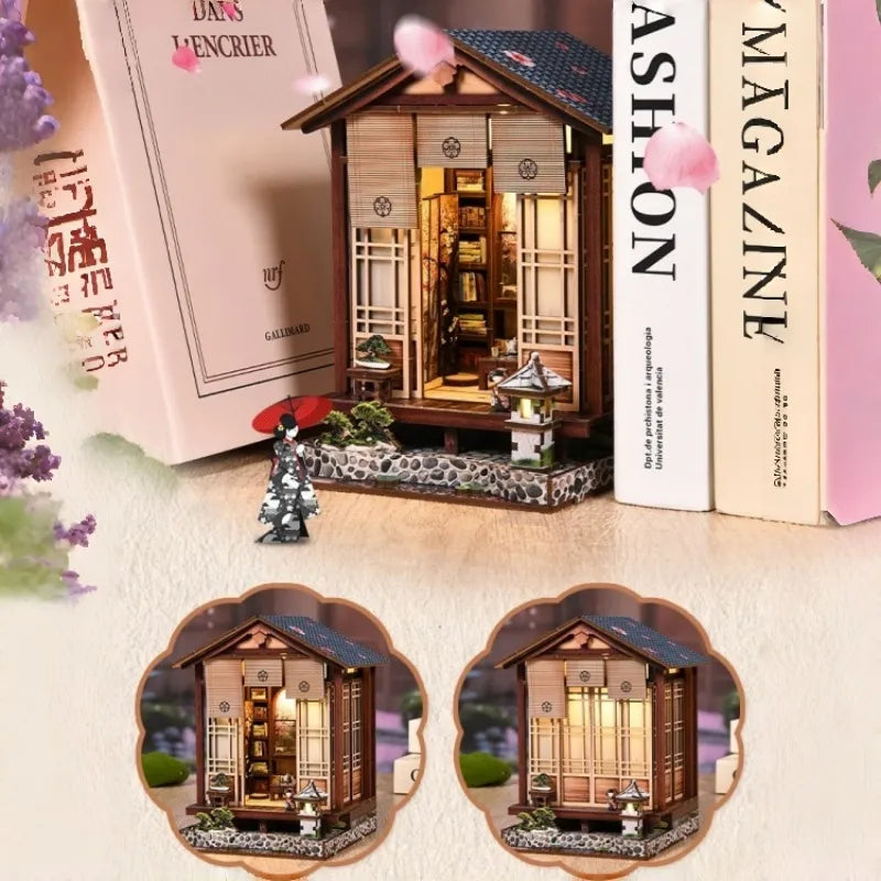 Moss-Lantern Harmony Garden Miniature House Kit