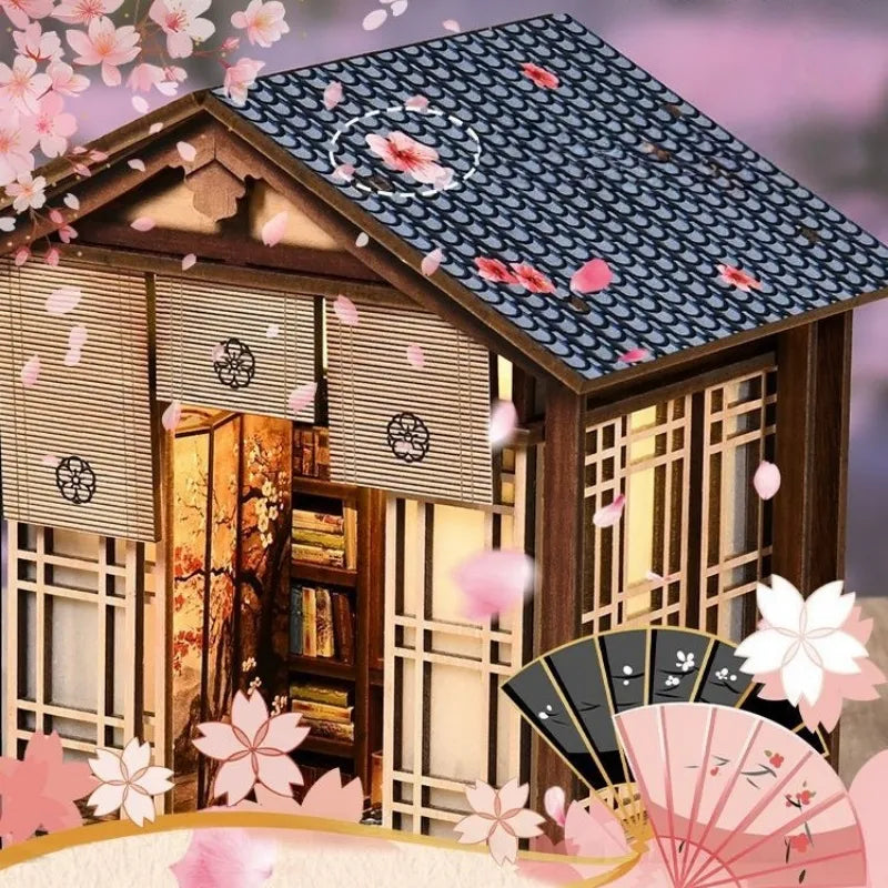Moss-Lantern Harmony Garden Miniature House Kit