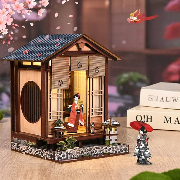 Moss-Lantern Harmony Garden Miniature House Kit