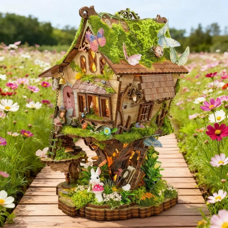 Rowan's Treehouse Miniature House Kit