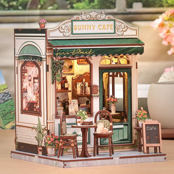 Sunny Cafe Miniature House Kit